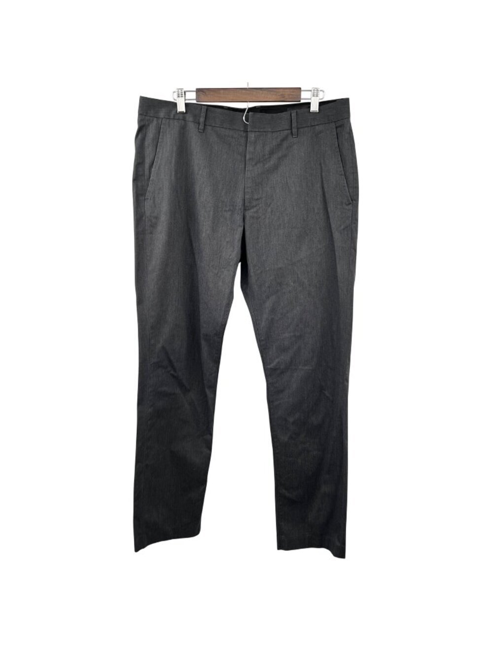Bonobos Thursday Mens Slim Fit Dress Pants Gray Size 36x32